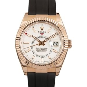 Rolex Sky-Dweller 326235 18k Everose Gold