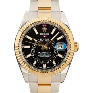 Pre-Owned Rolex Sky-Dweller 326933 Black Dial