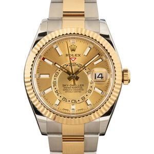 Rolex Sky-Dweller 326933 Champagne Dial