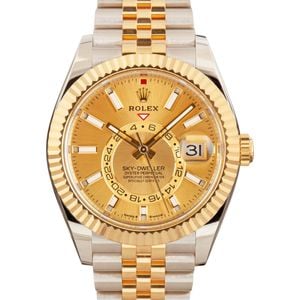 Rolex Sky-Dweller 336933 Stainless Steel & 18k Yellow Gold