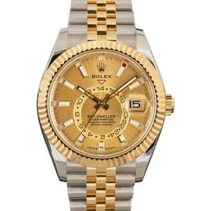 Rolex Sky-Dweller 336933 Stainless Steel & 18k Yellow Gold