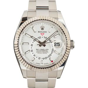 Pre-owned Rolex Sky-Dweller 336934 Stainless Steel