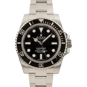 Pre-Owned Rolex Submariner 114060 Stainless Steel