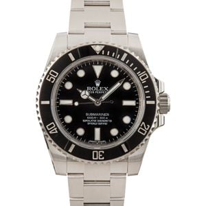 Pre-Owned Rolex Submariner 114060 Stainless Steel