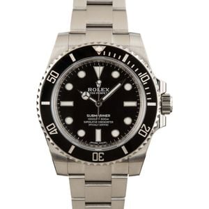 Rolex Submariner 114060 Ceramic No Date