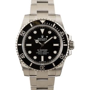 Pre-Owned Rolex Submariner 114060 Stainless Steel