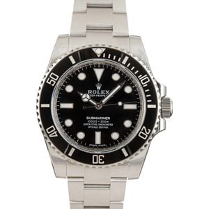 Pre-Owned Rolex Submariner 114060 Stainless Steel