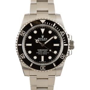 Pre-Owned Rolex Submariner 114060 Stainless Steel