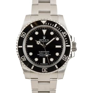 Rolex Submariner 114060 Ceramic No Date