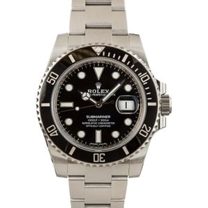 Rolex Submariner Ref 116610 Black Dial