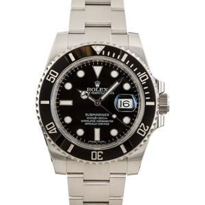 Rolex Submariner Ref 116610 Black Dial