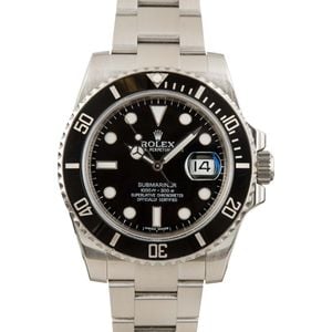 Pre-Owned Rolex Submariner 116610 Stainless Steel