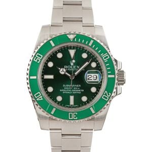 Rolex Submariner 116610LV Green