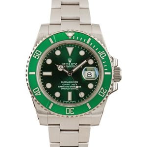 Rolex Submariner 116610LV Green Hulk