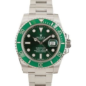 Rolex Submariner 116610LV Green