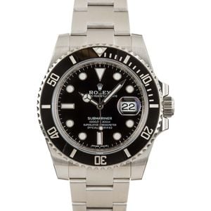 Pre-Owned Rolex Submariner 116610 Stainless Steel