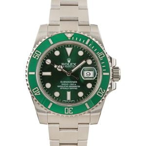 Rolex Submariner 116610LV Green Hulk