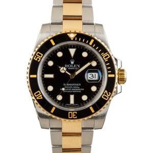 Men's Rolex Submariner 116613 Black Dial