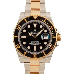 Rolex Submariner 116613 Black Cerachrom Bezel