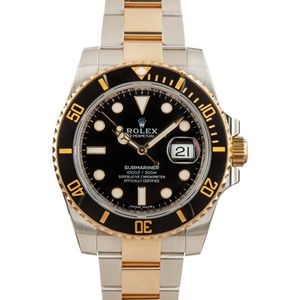 Rolex Submariner 116613 Two-Tone Black