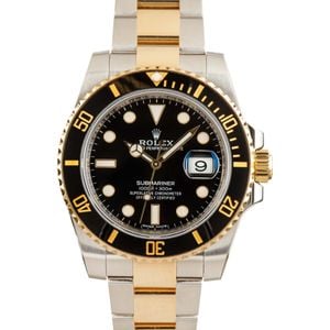 Rolex Submariner 116613 Black Cerachrom Bezel