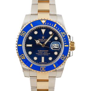 Rolex Ceramic Submariner 116613 Blue Bezel