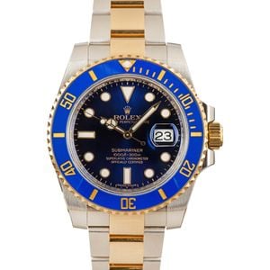 Rolex Ceramic Submariner 116613 Blue Bezel