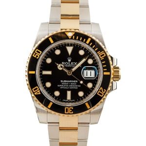 Rolex Submariner 116613 Black Ceramic Bezel