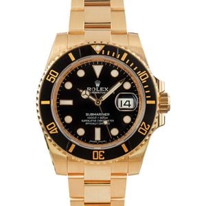 Rolex Submariner 116618 Black Dial