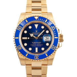 Rolex Submariner 116618 Blue Dial