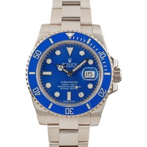 Rolex Submariner 116619 Blue Smurf