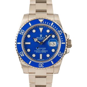 Rolex Submariner 116619 Blue Smurf