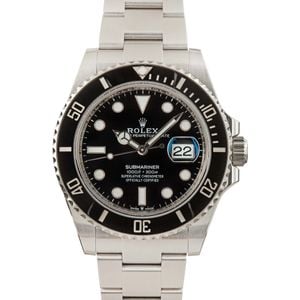 Mens Rolex Submariner 126610 Black Dial