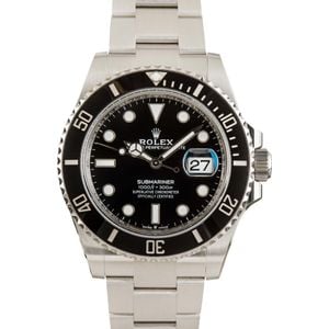 Mens Rolex Submariner 126610 Black Dial