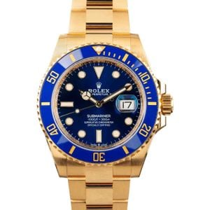 Rolex Submariner ref 126618 Blue Dial