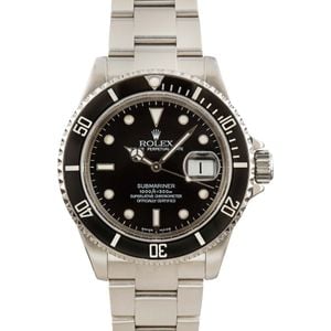 Rolex Submariner 16610 No Holes Case