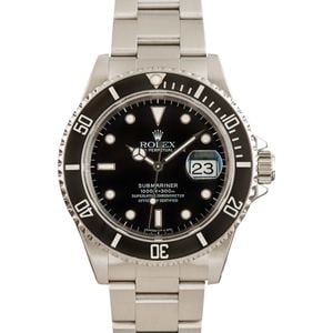 Rolex Submariner 16610 Black