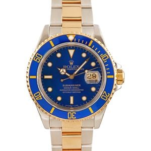 Rolex Submariner 16613 Two Tone Bluesy