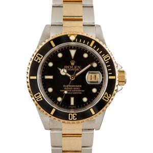 Rolex Submariner 16613 Black Dial