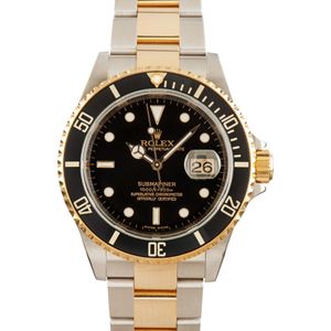 Rolex Submariner 16613T Steel & Gold