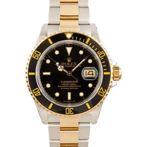 Rolex Submariner 16613 Black Bezel