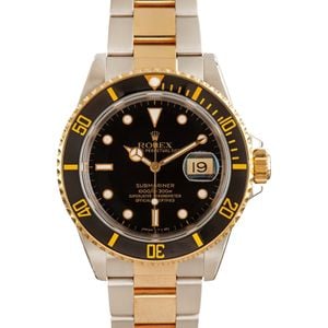 Rolex Submariner 16613 Black Bezel