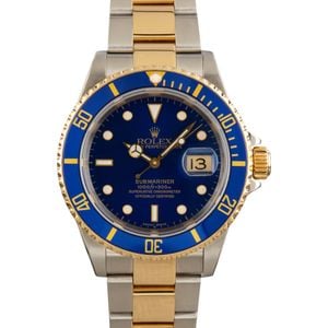 Rolex Submariner 16613 Blue