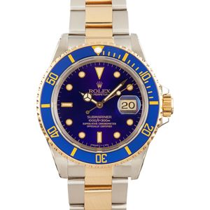 Rolex Submariner 16613 Two Tone Bluesy