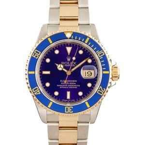 Men's Rolex Submariner 16613 Two Tone