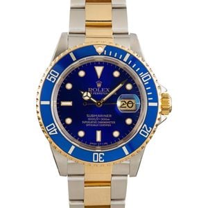 Rolex Submariner 16613 Two Tone Bluesy