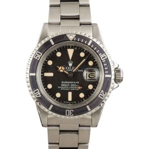 Vintage Rolex Submariner 1680 Stainless Steel Model