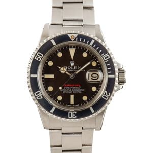 Rolex Vintage Submariner 1680 Tropical Dial