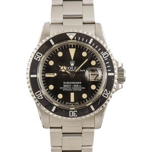 Vintage Rolex Submariner 1680 Stainless Oyster