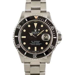 Rolex Submariner 16800 Black Bezel